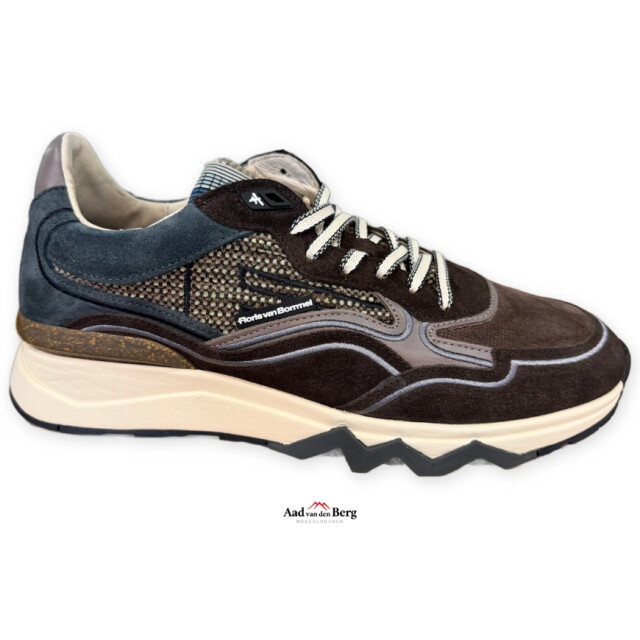 Floris van Bommel De Zager 03.14 Sneakers Bruin De Zager 03.14 large