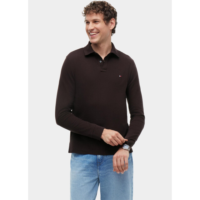 Tommy Hilfiger Polo lange mouwen heren 1985 regular ls polo mw0mw20183/hjt 211423 large