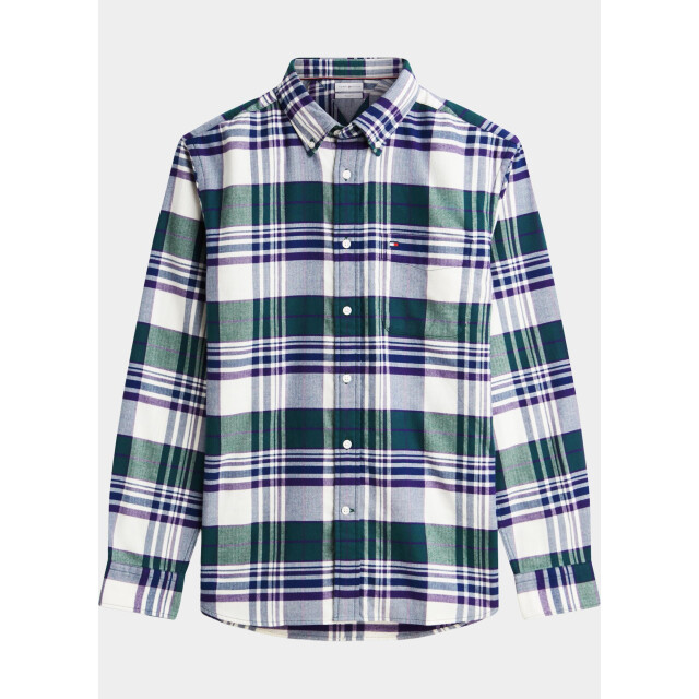 Tommy Hilfiger Overhemd heren hero flannel tartn chck rf sh mw0mw44592/0n1 211441 large