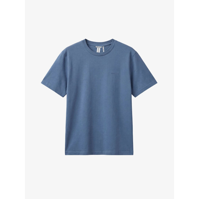 Antony Morato Heren t-shirt slim foam logo print MMKS02658-FA100255-7143 large