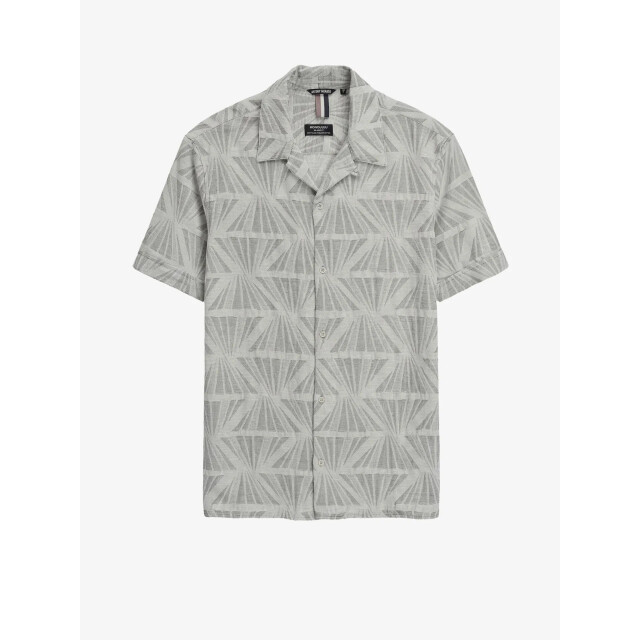 Antony Morato Heren shirt honolulu relaxed jacquard MMSS00204-FA440073-1013 large