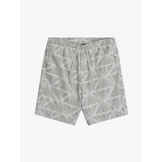 Antony Morato Heren short regular jacquard metal badge MMSH00233-FA440073-1013 large