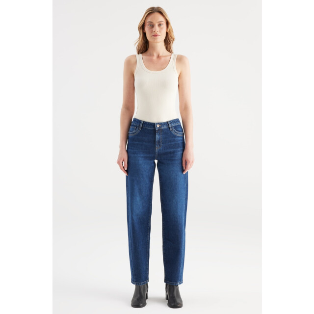 C.O.J. Denim Broek beth dark blue Beth - Dark Blue large