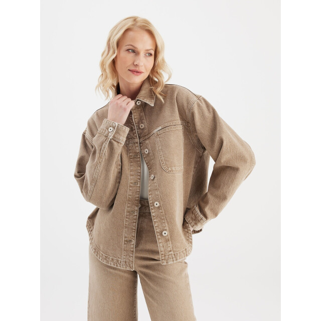 C.O.J. Denim Spijkerjasje tamara peanut denim Tamara - Peanut Denim large