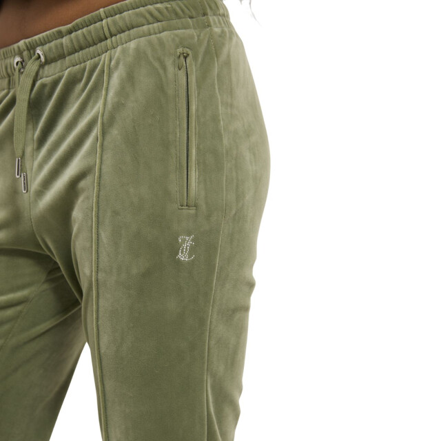 Juicy Couture Tina velour track pant with diamante branding JCAPW045 large