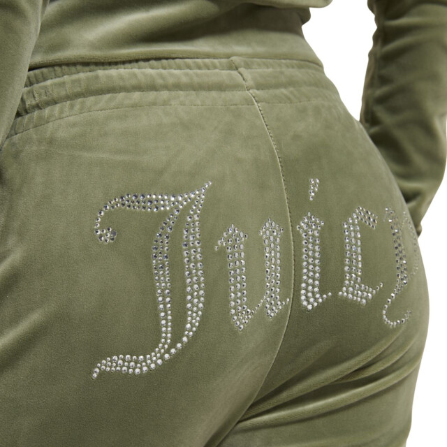 Juicy Couture Tina velour track pant with diamante branding JCAPW045 large