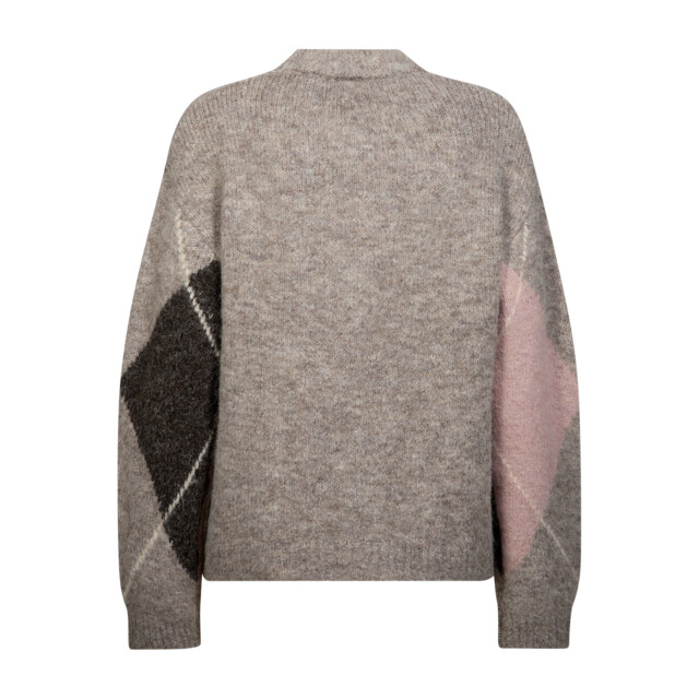 Free Quent Fqgrslulu-pullover grey mel. FQgrslulu-pullover grey mel. large