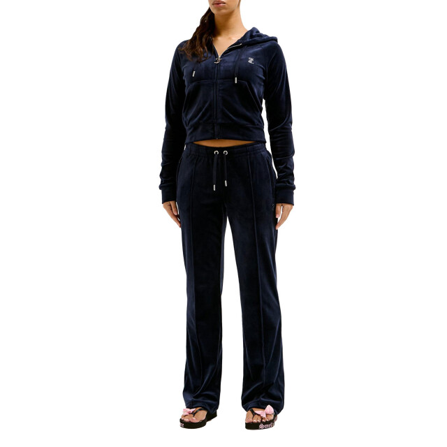 Juicy Couture Tina velour track pant with diamante branding JCAPW045 large