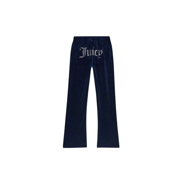 Juicy Couture Tina velour track pant with diamante branding JCAPW045 large