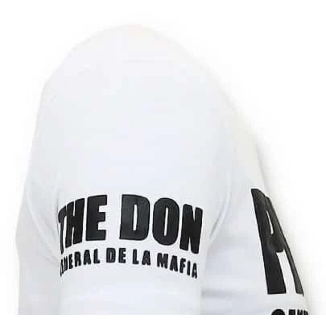 Local Fanatic T-shirt met print padrino corleone GS1-689 large