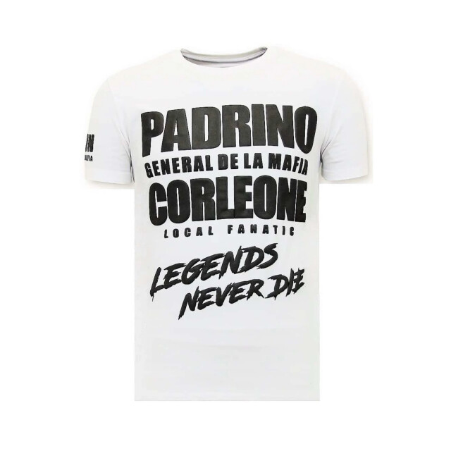 Local Fanatic T-shirt met print padrino corleone GS1-689 large