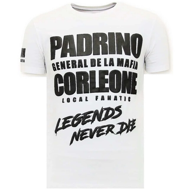 Local Fanatic T-shirt met print padrino corleone GS1-689 large