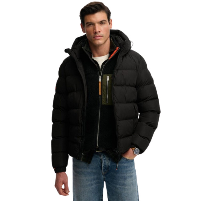 Superdry Casual winterjas heren M5011905A large