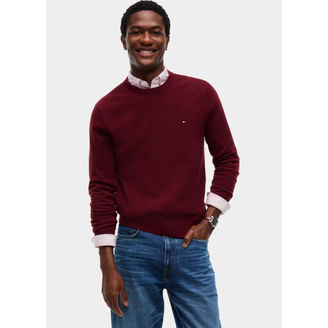 Tommy Hilfiger Pullover heren essential structure crew neck mw0mw36347/vlp 211430 large