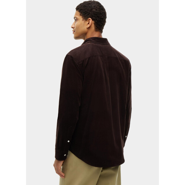 Tommy Hilfiger Overhemd heren solid corduroy rf shirt mw0mw40486/hjt 211437 large