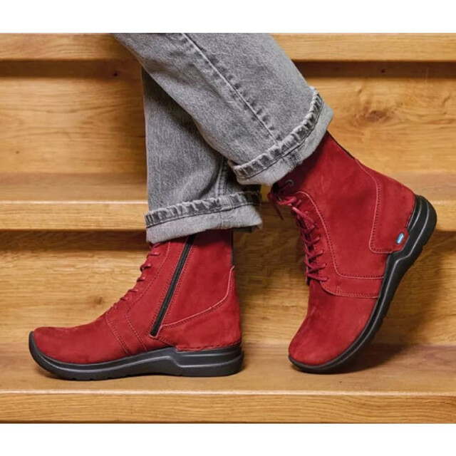 Wolky 06632-Viper HV Veterschoenen Rood 06632-Viper HV large
