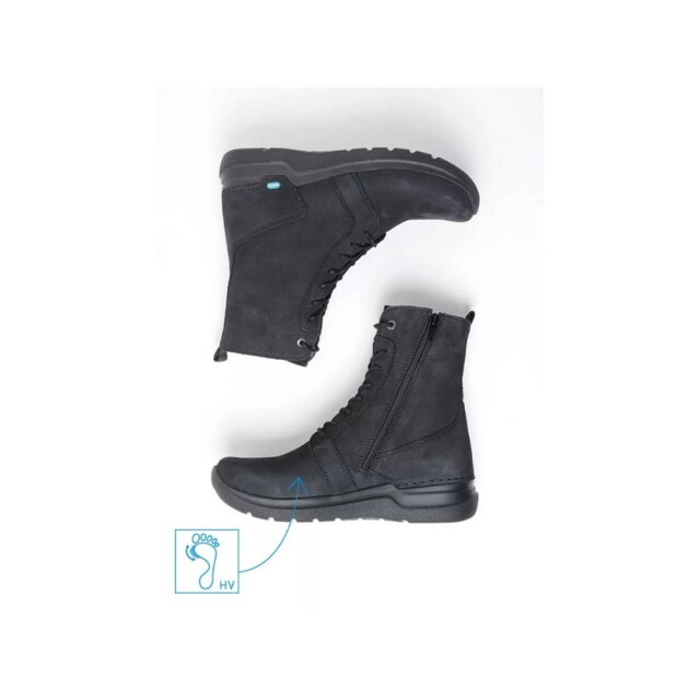 Wolky 06632-Viper HV Veterschoenen Zwart 06632-Viper HV large
