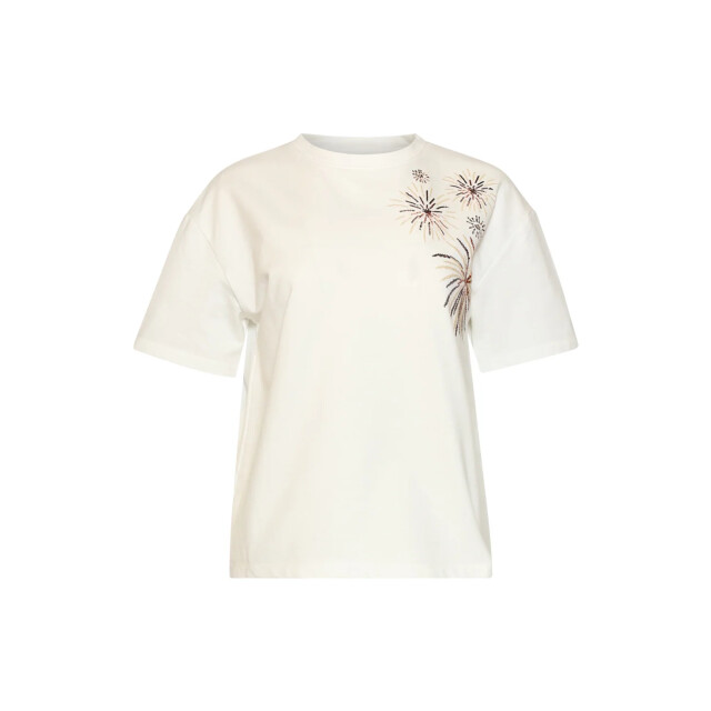Smashed Lemon T-shirt met geborduurd vuurwerkdetail | 8718679071352 large