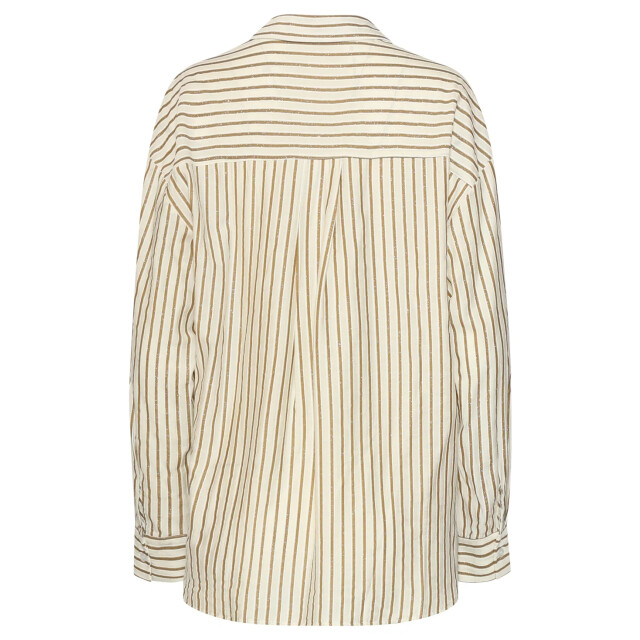 Smashed Lemon Gestreepte blouse met subtiele glitterdetails | 8718679069397 large