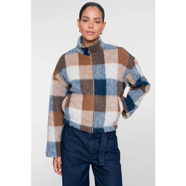 Geisha 65904-20 625 jacket blue/brown 65904-20 625 large