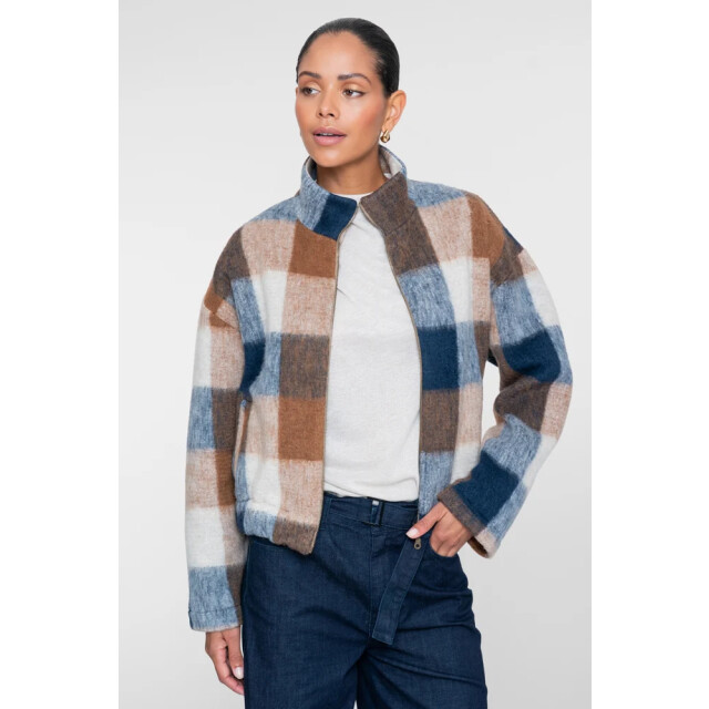 Geisha 65904-20 625 jacket blue/brown 65904-20 625 large