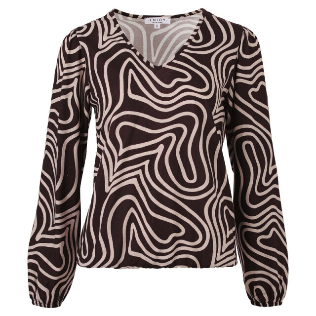 Enjoy Blouson 183620 d. bruin 183620 - D. Bruin large