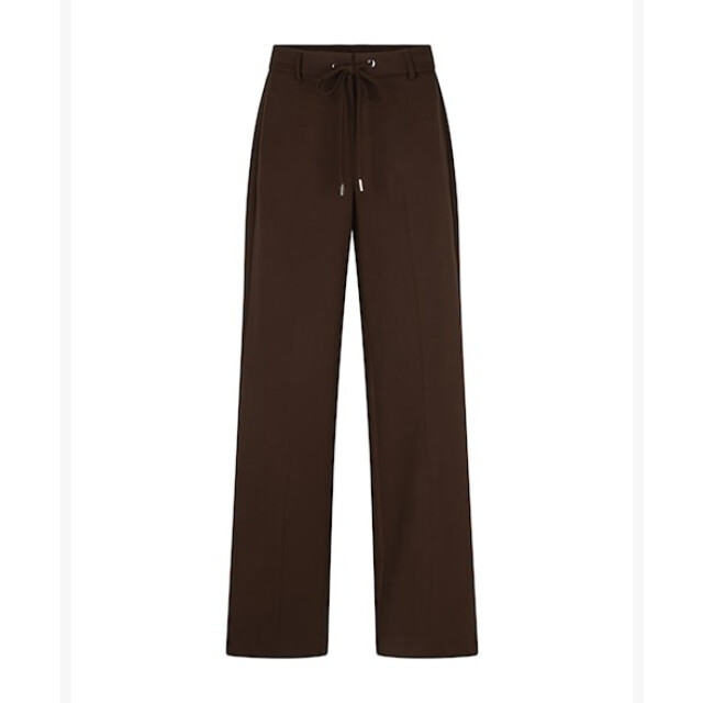 Red Button Broek srb5151 claudette palazzo brown SRB5151 Claudette palazzo - Brown large
