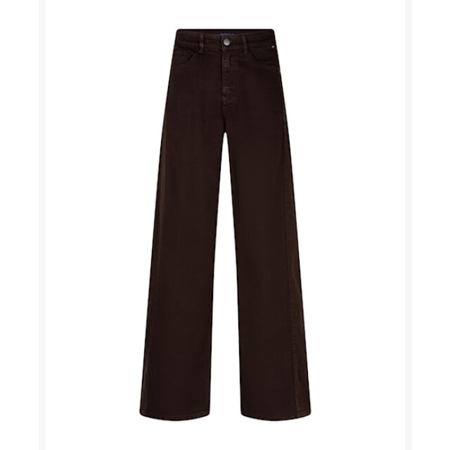 Red Button Broek srb5157 claudette tencel espresso SRB5157 Claudette tencel - Espresso large
