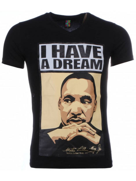 Local Fanatic T-shirt martin luther king i have a dream print 2302Z large