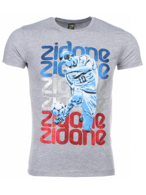 Local Fanatic T-shirt zidane print 1166G large