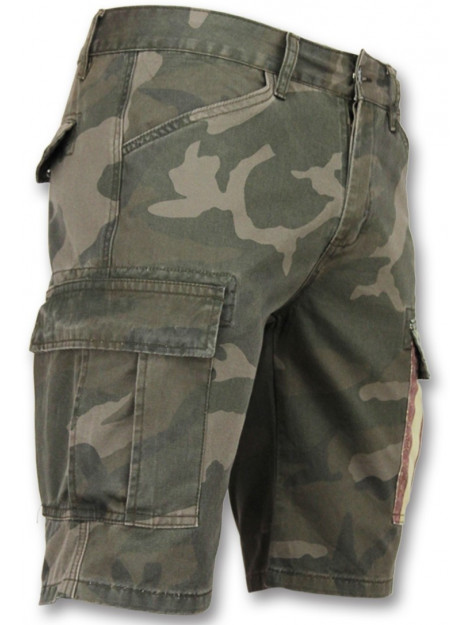 Enos Camouflage korte broek bermuda broeken J-9017 large