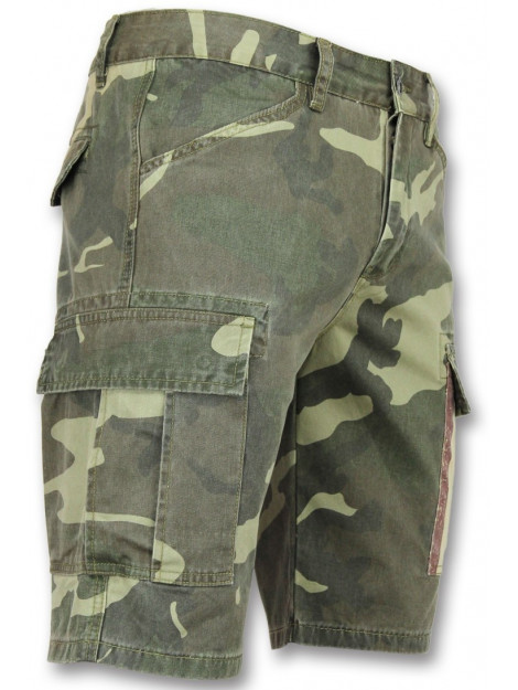 Enos Camouflage korte broek bermuda online J-9017 large