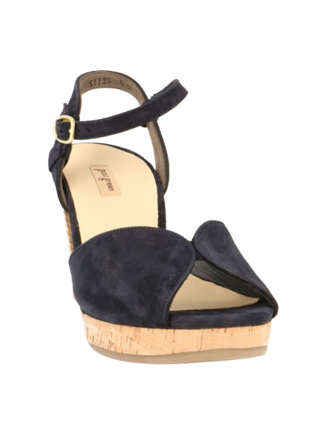 Paul Green 7478-034 Sandalen Blauw - To Be Dressed