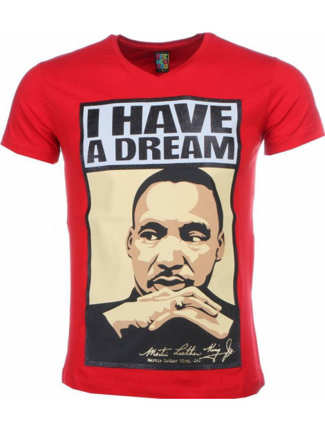 Local Fanatic T-shirt martin luther king i have a dream print 2302R large