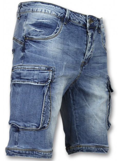 Enos Korte spijkerbroek shorts spijker 950 / J-981 large