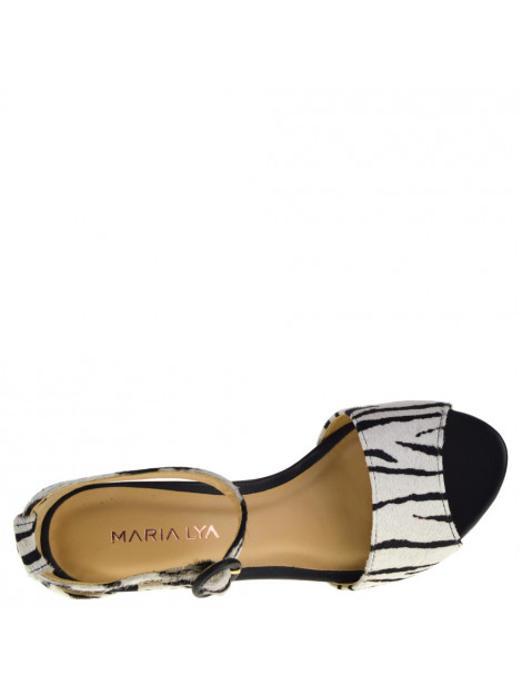 Maria Lya Dames sandalen zeebra  large