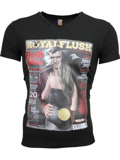 Local Fanatic T-shirt royal flush glossy print 1457Z large