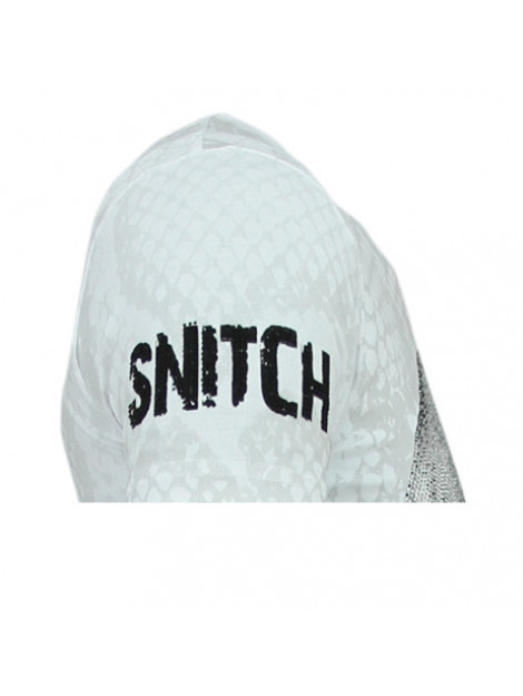 Local Fanatic Skull snake strakke t-shirt 11-6326W large