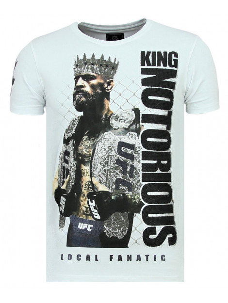 Local Fanatic King notorious slim fit t-shirt 11-6324W large