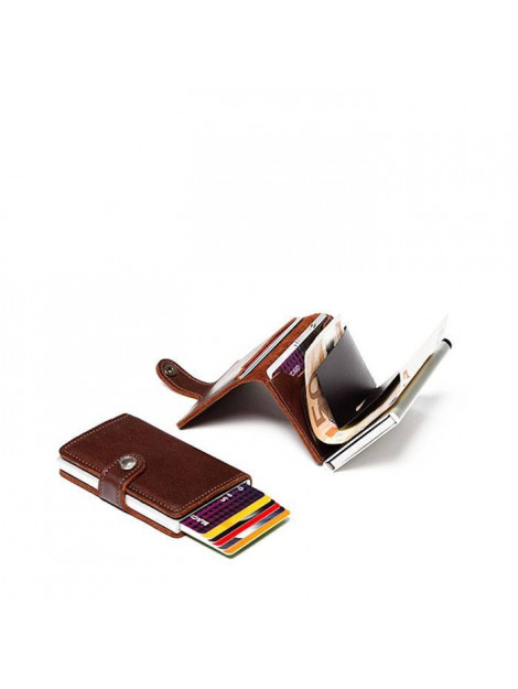 Secrid Mo miniwallet original dark brown MO Secrid Dark Brown large