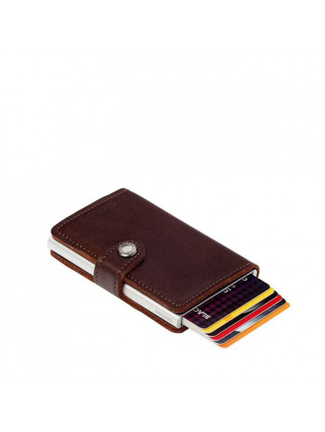 Secrid Mo miniwallet original dark brown MO Secrid Dark Brown large