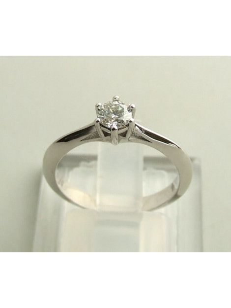Atelier Christian 14 karaat ring met diamant 329E812-1294TC large