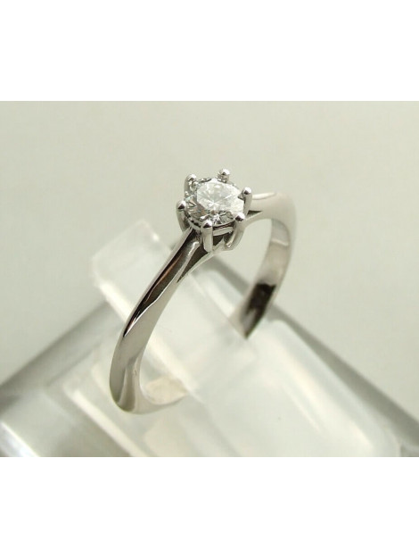 Atelier Christian 14 karaat ring met diamant 329E812-1294TC large