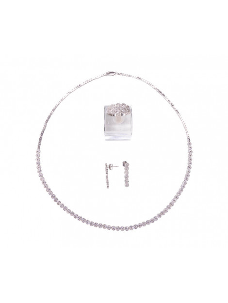 Christian Zilveren collier, oorbellen en ring 327E732-0626JC large