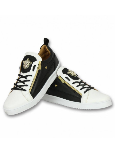 Cash Money Schoenen sneaker bee black white gold CMS97 large