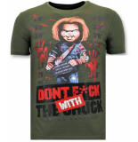 Local Fanatic T-shirt bloody chucky angry print