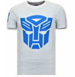 Local Fanatic Coole t-shirt transformers robots print