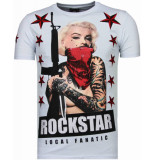 Local Fanatic Marilyn rockstar rhinestone t-shirt