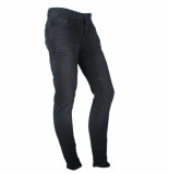 Deeluxe heren jeans slim fit jog jeans steeve lengtemaat 32 black used