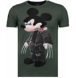 Local Fanatic Bad mouse rhinestone t-shirt
